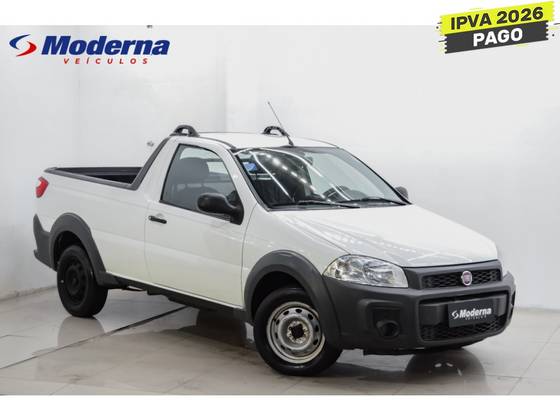 FIAT STRADA 1.4 MPI HARD WORKING CS 8V FLEX 2P MANUAL FIAT STRADA 1.4 MPI HARD WORKING CS 8V FLEX 2P MANUAL
